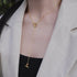 Line Coil Heartネックレス LAPUIS